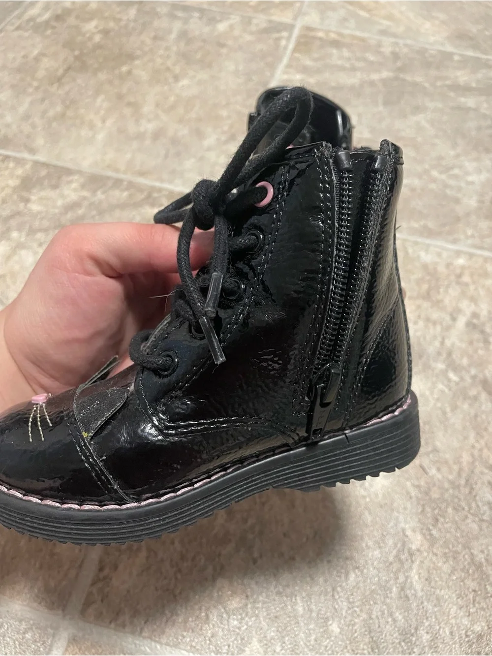 Black Cat Combat Boot